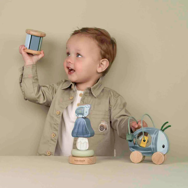 Geschenkbox "Holzspielzeug", Blau, Forest Friends - Little Dutch