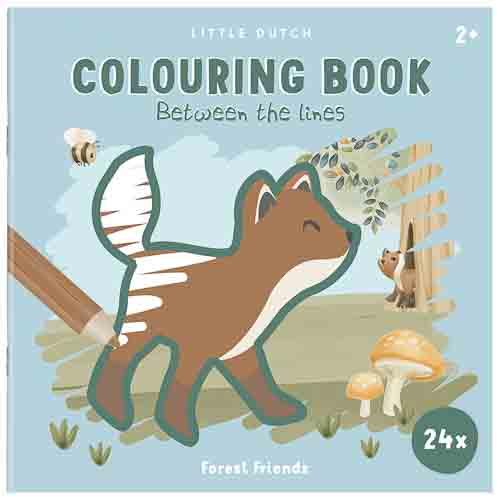 Malbuch, Forest Friends - Little Dutch
