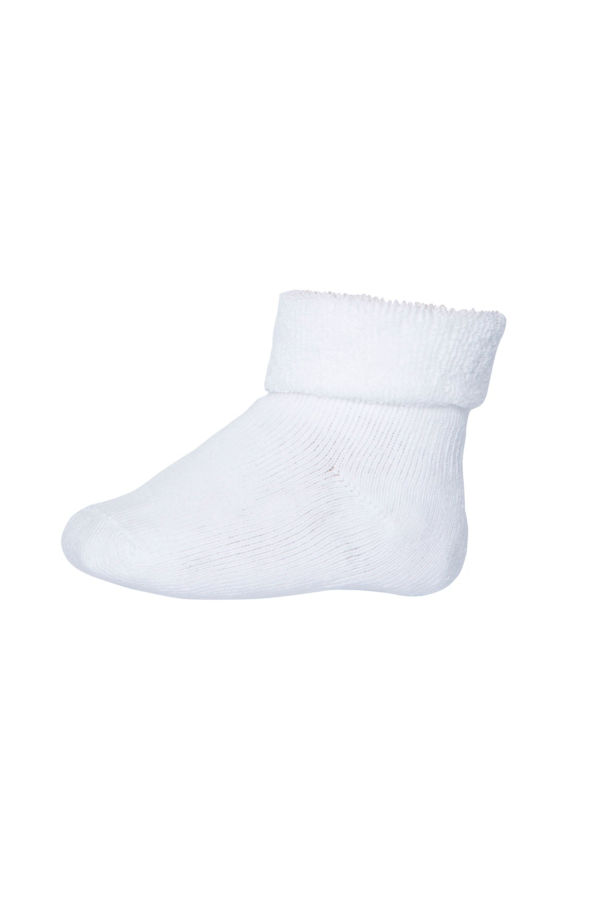 Frottee-Socken, Baumwolle, Weiß - MP Denmark