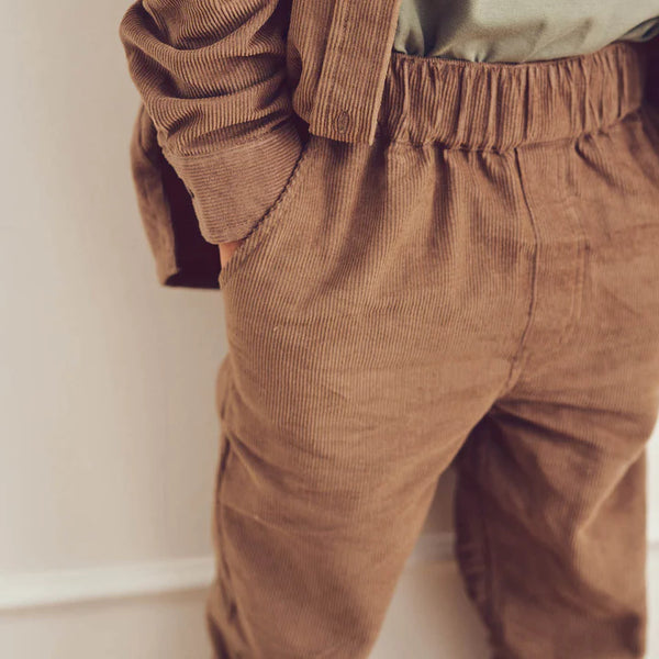 Cordhose (Corduroy Chino Pants), Beige - Müsli by Green Cotton