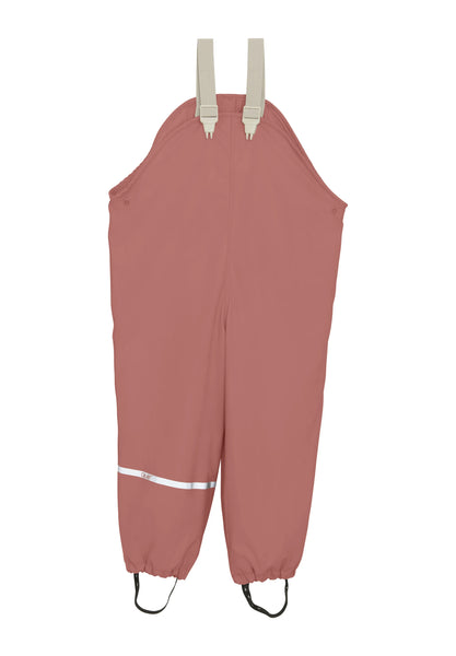 Zweiteiliger Regenanzug (Jacke/Latzhose), gefüttert, Brick Dust - CeLaVi