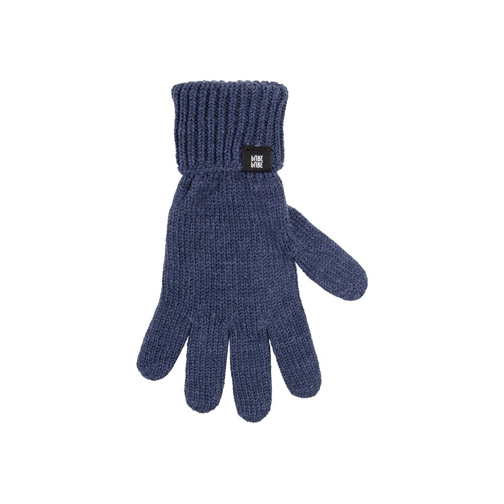 Fingerhandschuhe für Kinder (Wolle/Seide/Baumwolle), Dark Denim - Pure Pure by Bauer