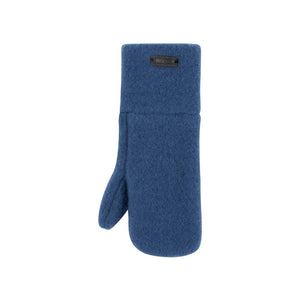 Handschuhe/Fäustlinge aus Wollfleece, Dark Denim - Pure Pure by Bauer