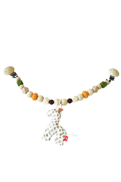 Kinderwagenkette Giraffe - Kikadu