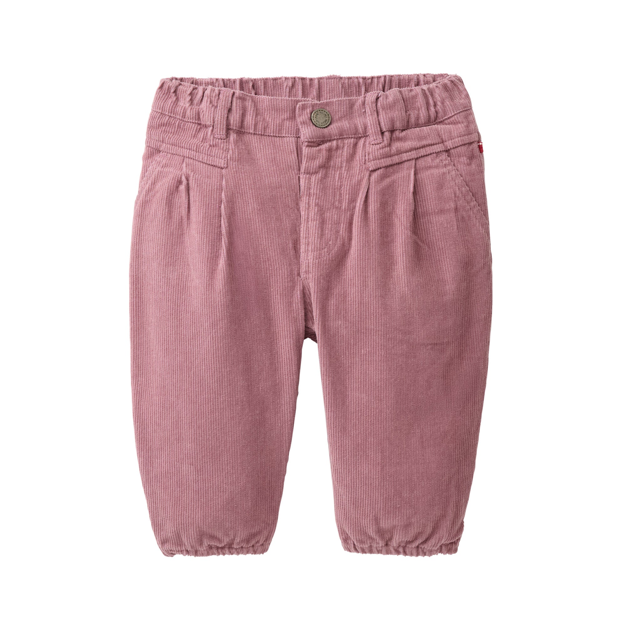 Cordhose, Dunkel Malve, Gummibund - People Wear Organic
