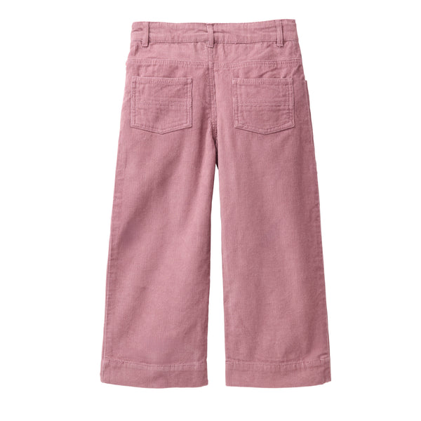 Cordhose, Dunkel-Malve, Culotte - People Wear Organic