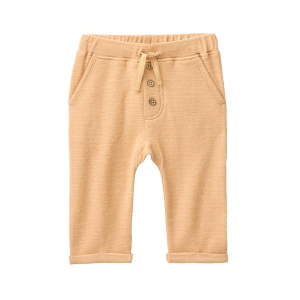 Leichte Sweat-Hose für Babys, Honiggelb - People Wear Organic