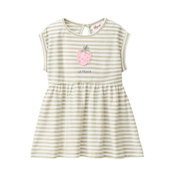 Sommerkleid für Babys/Kleinkinder, Erdbeere - People Wear Organic