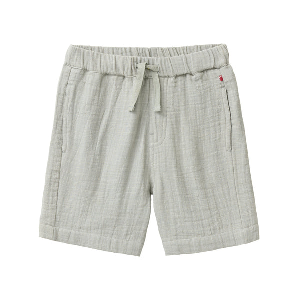 Kurze Hose (Musselin-Bermuda), Helles Olivegrün - People Wear Organic
