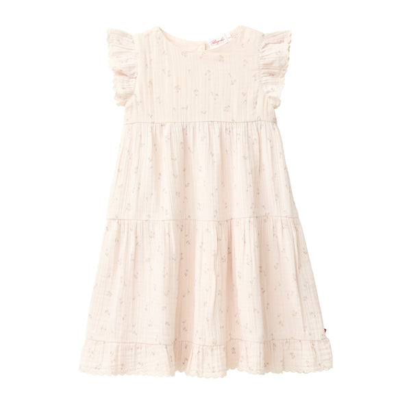 Sommerkleid, Musselin mit Blümchen-Print - People Wear Organic