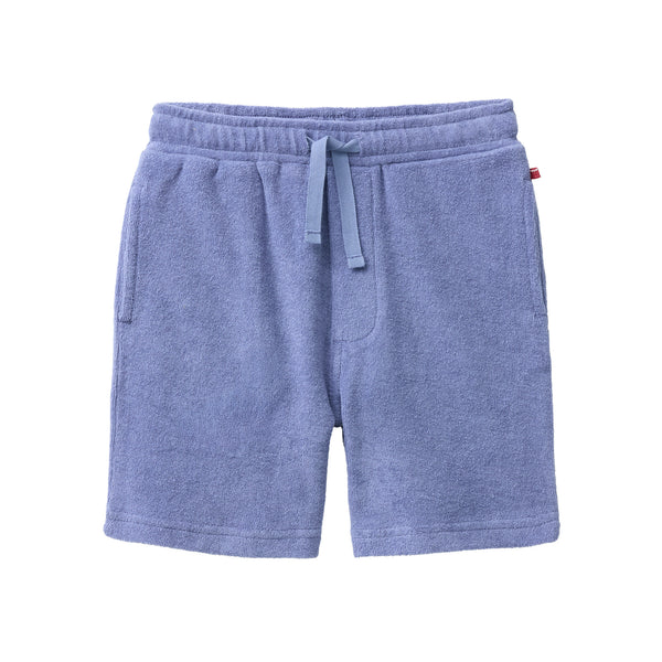 Kurze Hose (Frottee-Bermuda), Taubenblau - People Wear Organic