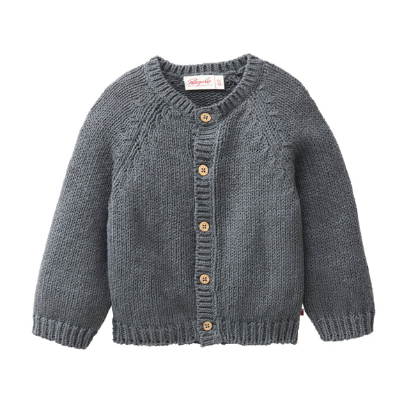 Strickjacke Baby, Eukalyptus - People Wear Organic