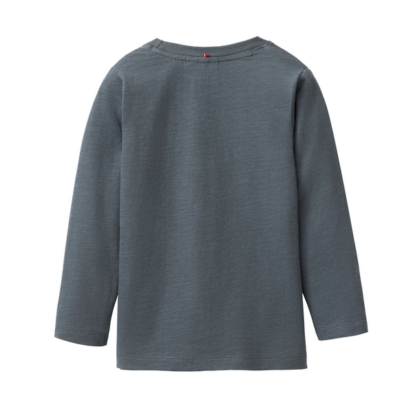 Langarmshirt (Longsleeve), Elch im Zelt - People Wear Organic
