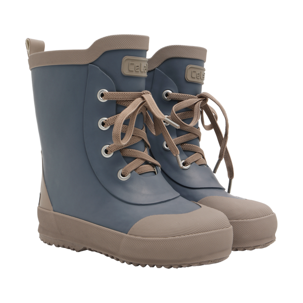 Gummistiefel (Thermal Wellies), Blau (Stormy Weather) - CeLaVi