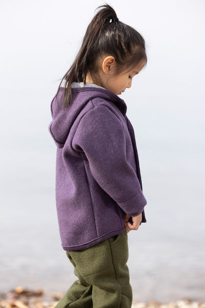 Walkjacke, Aubergine - Disana