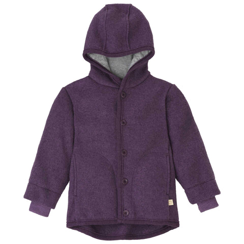 Walkjacke, Aubergine - Disana
