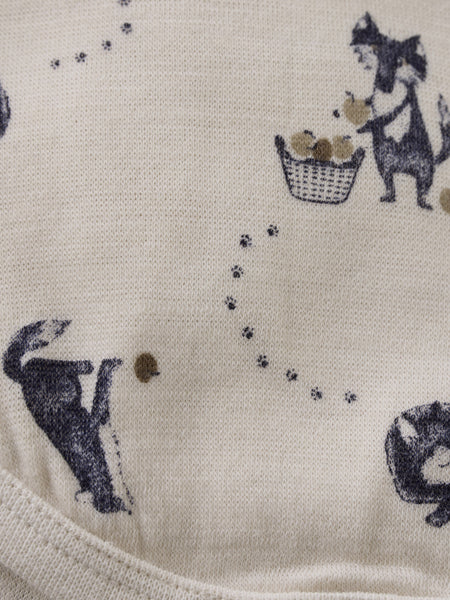 Langarmbody, Wolle/Bambus-Viskose, Fuchs - CeLaVi