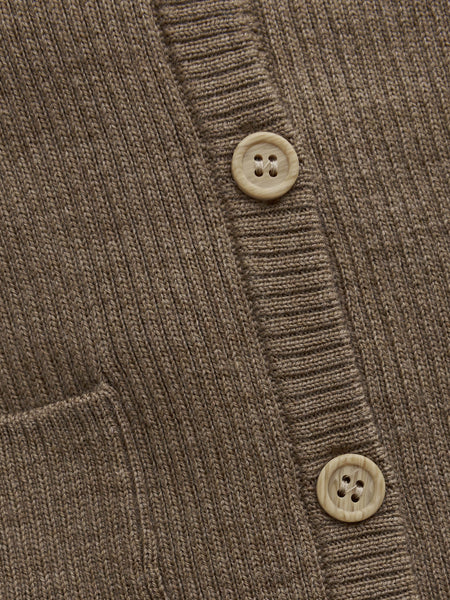 Strampler (Overall) aus Wolle, Jungs/Mädchen, Cocoa Creme (Hellbraun) - CeLaVi