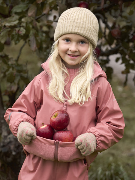 Strickmütze (Beanie), White Pepper (Beige)  - CeLaVi
