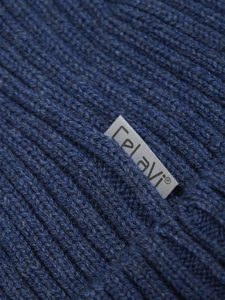 Strickmütze (Beanie), Oceania (Mittelblau)  - CeLaVi