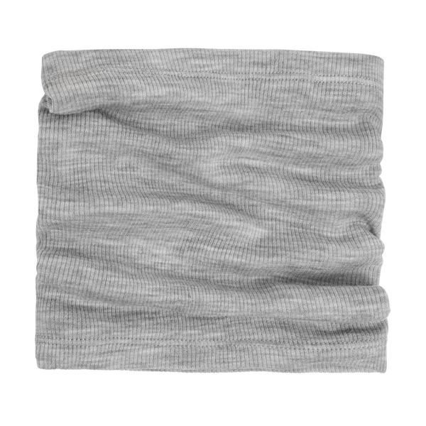 Zweilagiger Loop aus feinem Wollstrick, Alloy Melange - CeLaVi