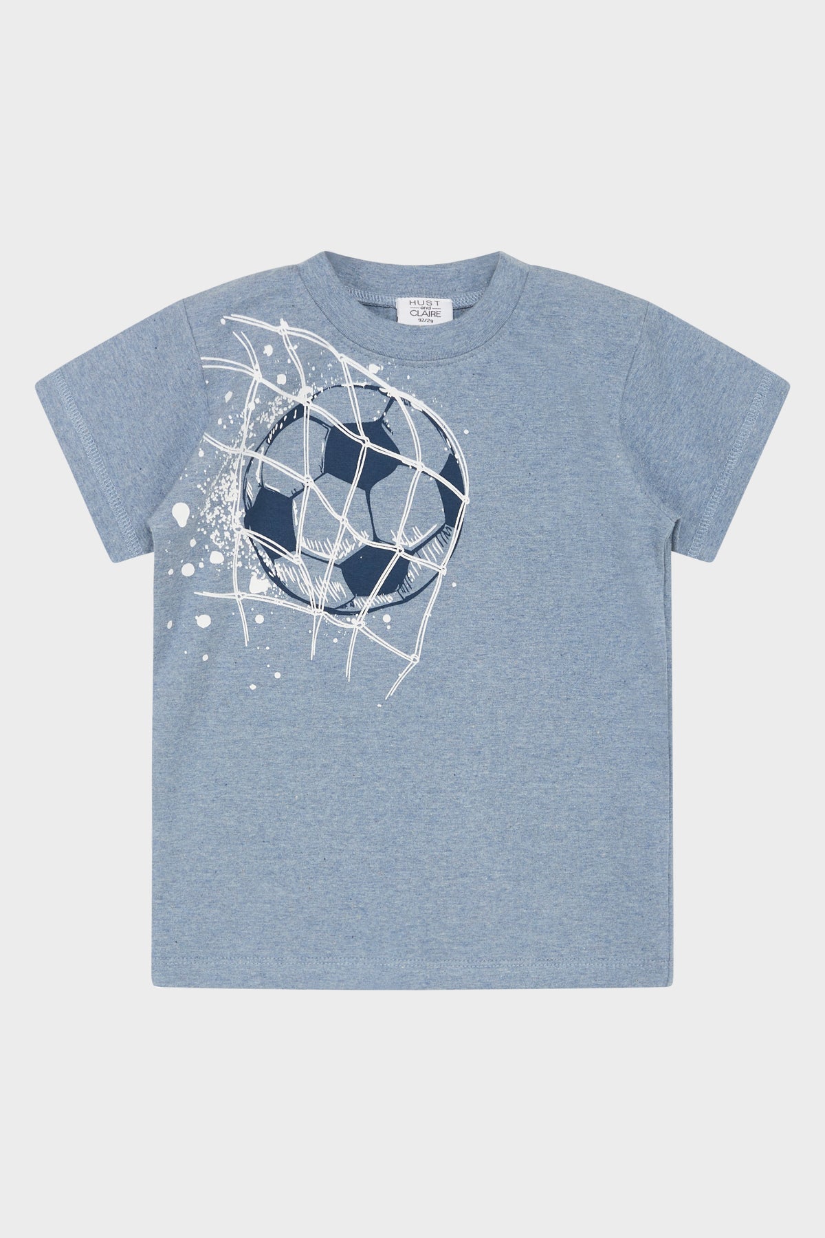 Kurzarm-Shirt "Arthur" mit Fußball-Print - Hust&Claire