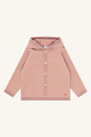 Wollwalkjacke "Ebba", Ash Rose (Altrosa) - Hust&Claire