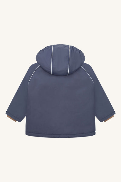 Winterjacke "Obi", Ombre Blue (Stahlblau) - Hust&Claire