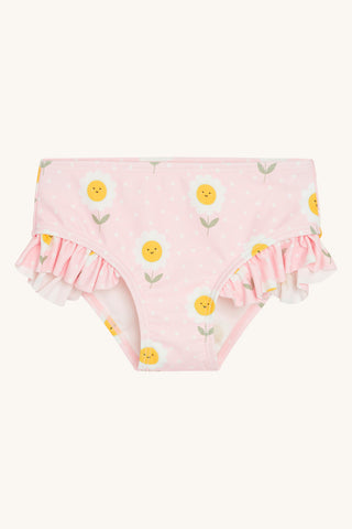 Badehose Mädchen (Bikini-Hose) "Hia", Blume - Hust&Claire
