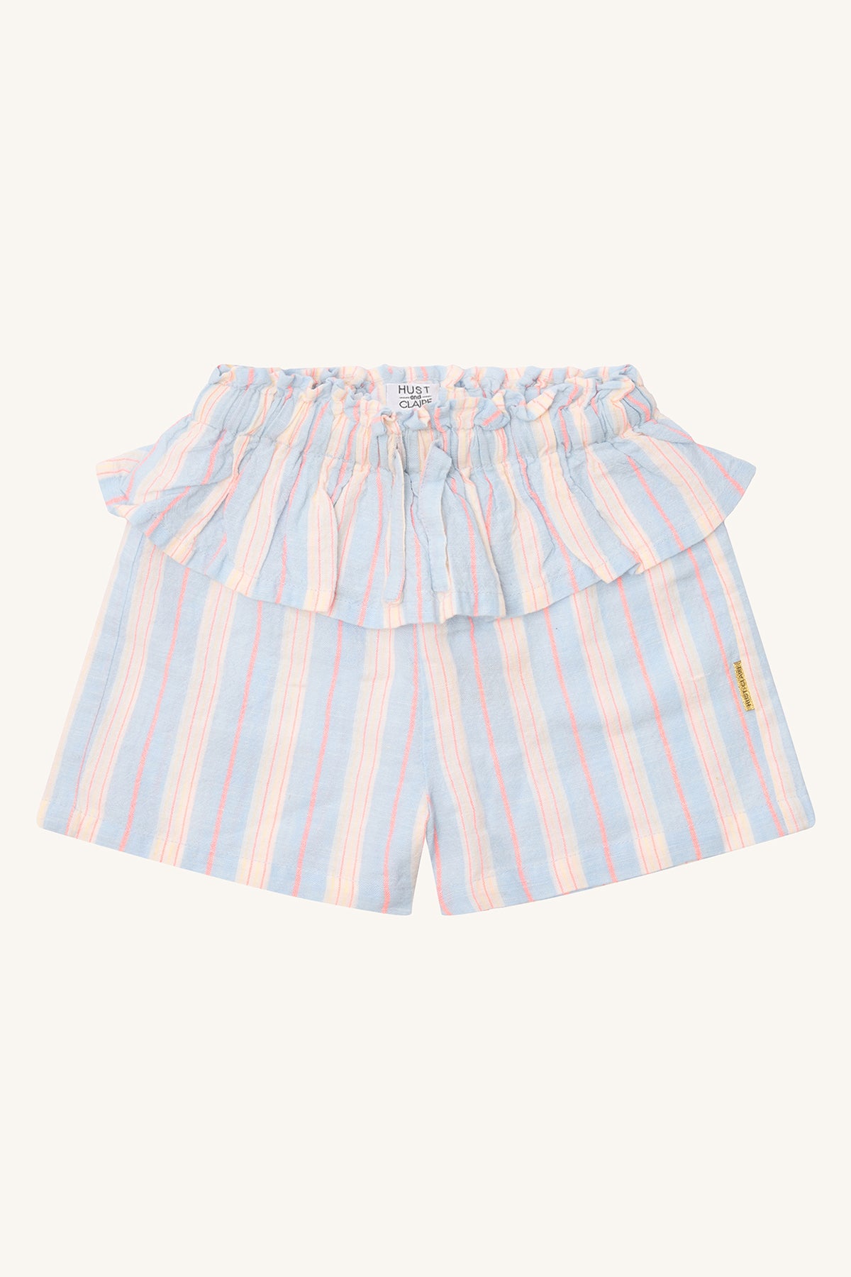 Kurze Hose (Shorts) Helena, Baumwolle/Leinen, gestreift - Hust&Claire