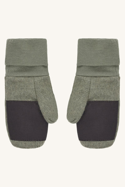 Handschuhe (Fäustlinge) "Felix", Wollwalk, Turtle - Hust&Claire