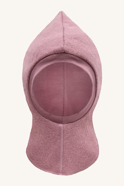Schlupfmütze (Balaclava) "Feo", Wollwalk, Pale Mauve - Hust&Claire