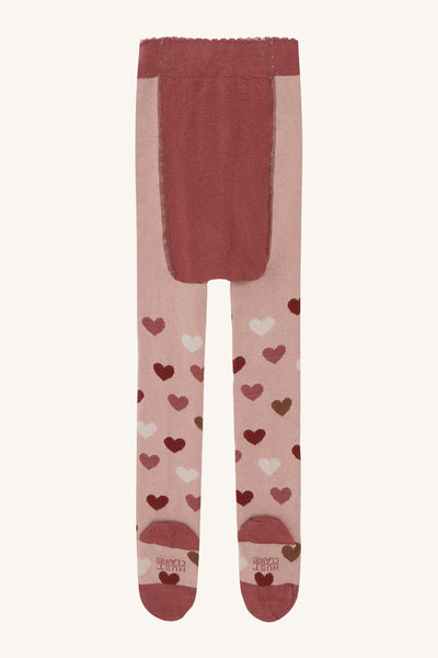 Strumpfhose "Frankie old Hearts", Herzen  - Hust&Claire