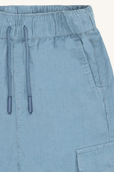 Cord-Hose  "Trevor", Hellblau (Iron Blue) - Hust&Claire