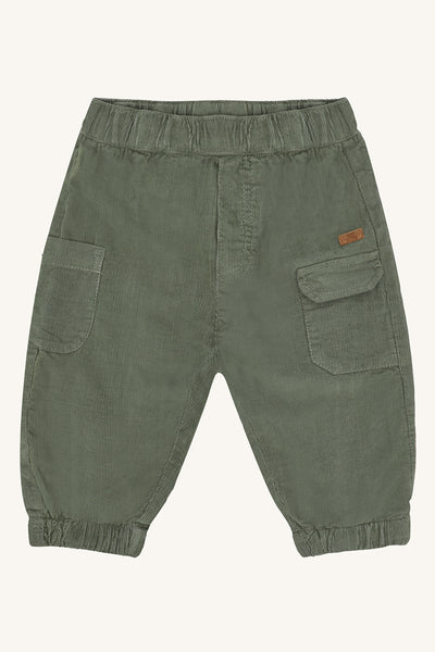 Cord-Hose  "Tue", Grün (Turtle Green) -  Hust&Claire