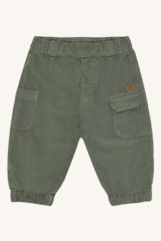 Cord-Hose  "Tue", Grün (Turtle Green) -  Hust&Claire