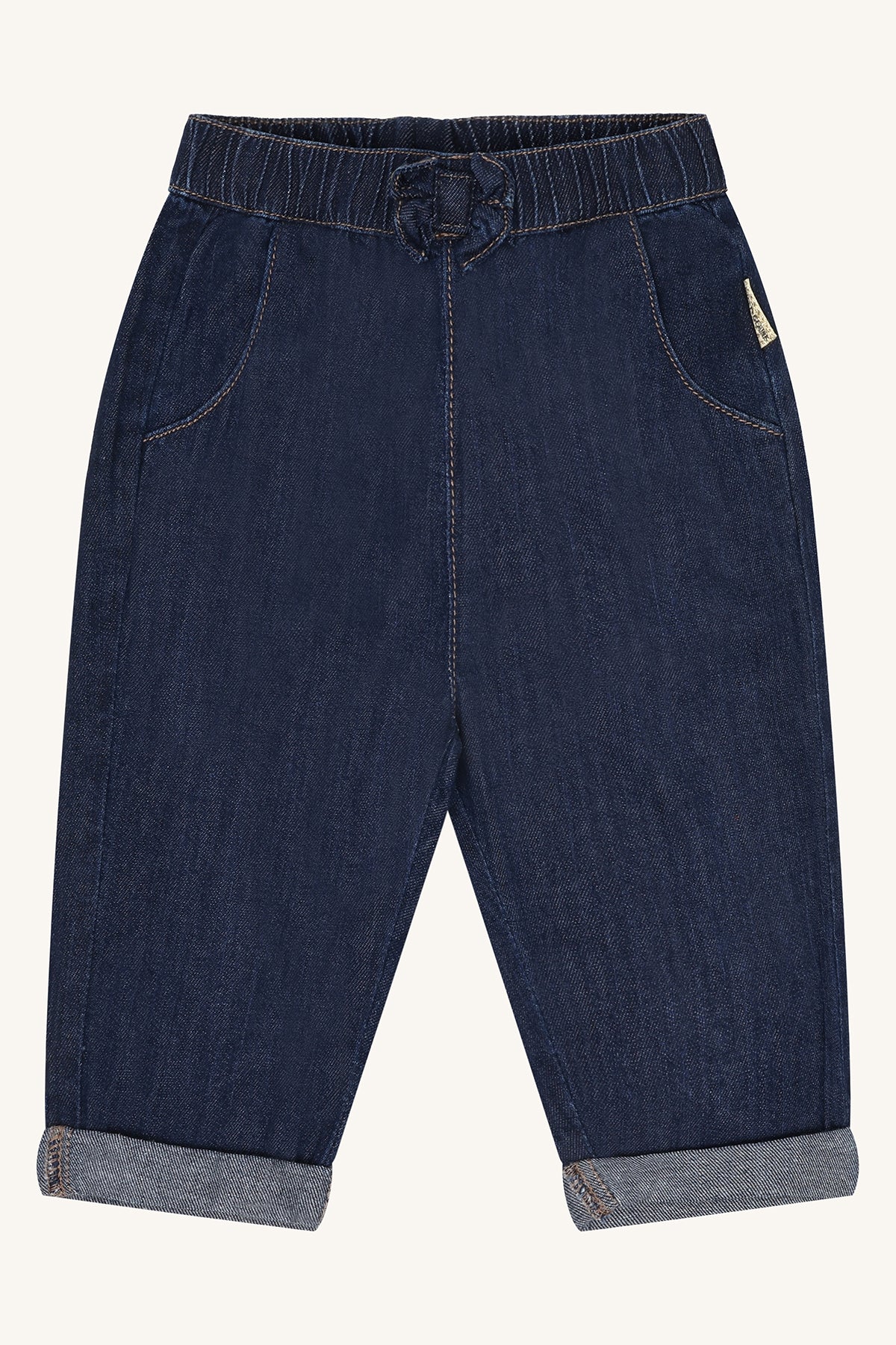 Weiche Jeans "Thea" mit kleiner Schleife - Hust&Claire