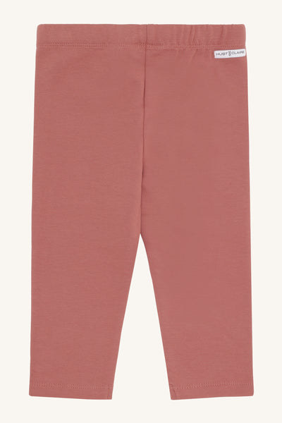 Legging "Lisa", dunkles Altrosa (Dry Rose) - Hust&Claire