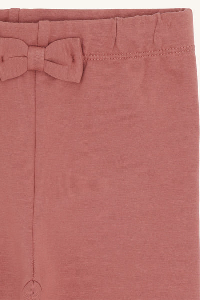 Legging "Lisa", dunkles Altrosa (Dry Rose) - Hust&Claire