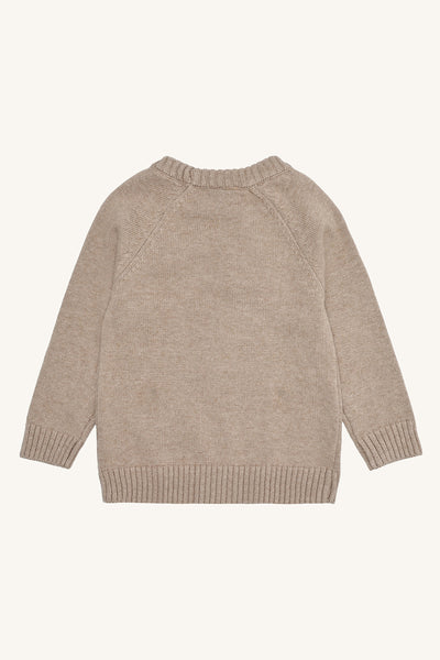 Pullover (Jumper) "Pelle Knit Rocket", Rakete/Weltall - Hust&Claire