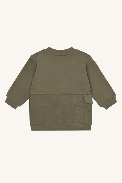 Sweatjacke "Sofus", Grün - Hust&Claire