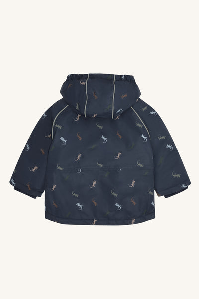 Winterjacke "Obi", Lizards (Eidechsen-Print) - Hust&Claire