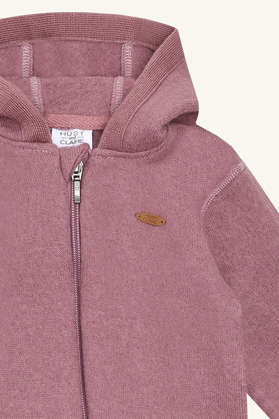 Wollwalk-Overall "Maddy", Pale Mauve - Hust&Claire