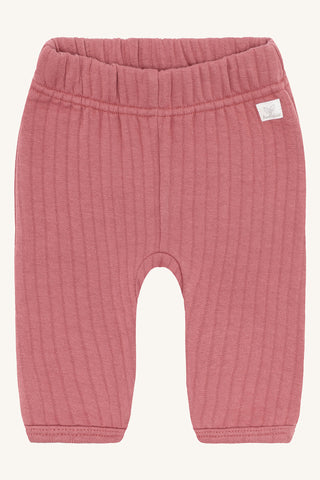 Legging "Guido Elephant" mit Elefanten-Stickerei, Dry Rose  - Hust&Claire