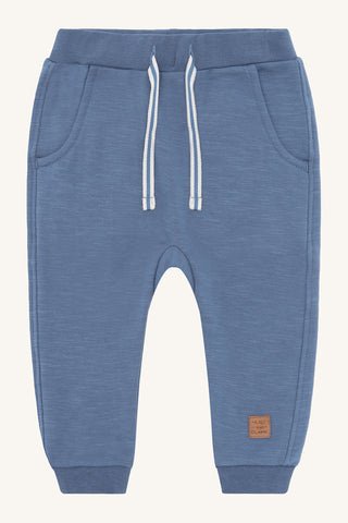 Hose (Joggers) "Georgey Solid Brushed", Blue Fusion -  Hust&Claire