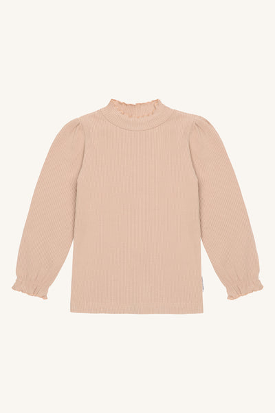 Langarmshirt/Longsleeve "Amma", Bisquit (Hellbeige) - Hust&Claire