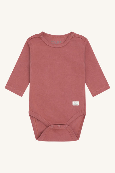 Langarmbody "Bam", Dry Rose - Hust&Claire