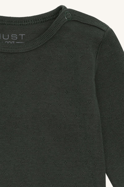 Langarmbody "Bam", Deep Ivy - Hust&Claire