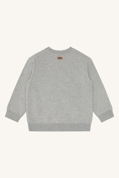 Sweatshirt "Sejer" mit Hunde-Applikation - Hust&Claire