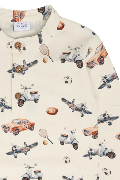 Langarmshirt/Longsleeve "Rasser Vintage Toy", Fahrzeuge - Hust&Claire